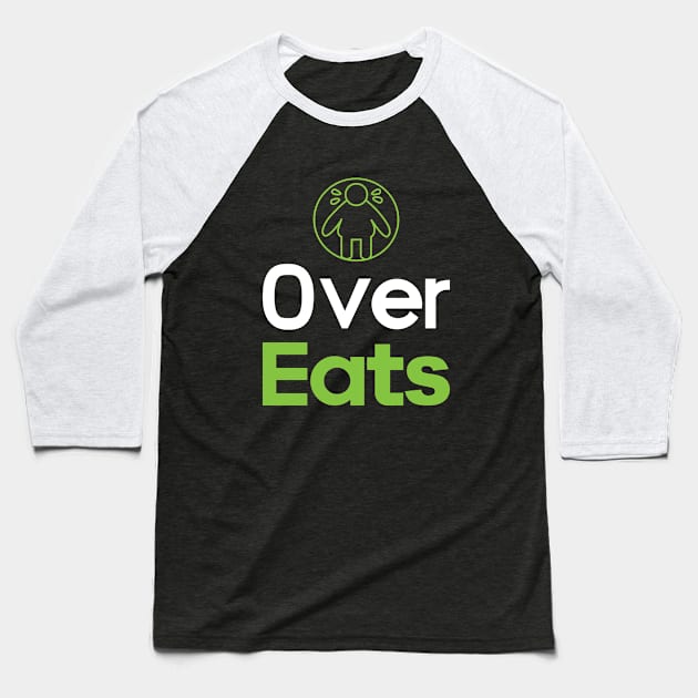 OVEREATS Baseball T-Shirt by ODT